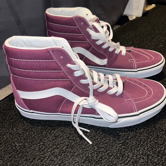 Vans Shoes - Vans Burgundy High Top